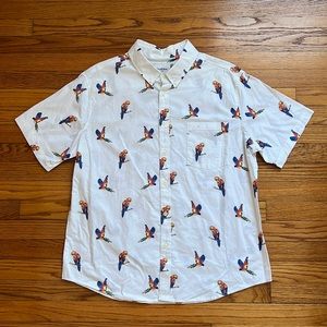 NWT Mens short sleeve button down